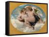 Cupid and Psyche, 1821-William Etty-Framed Stretched Canvas