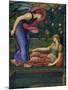 Cupid and Psyche, 1865-87-Edward Burne-Jones-Mounted Giclee Print