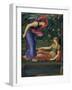 Cupid and Psyche, 1865-87-Edward Burne-Jones-Framed Giclee Print