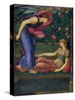 Cupid and Psyche, 1865-87-Edward Burne-Jones-Stretched Canvas