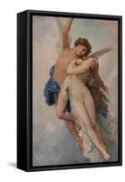 'Cupid and Psyche', 1889, (1938)-William-Adolphe Bouguereau-Framed Stretched Canvas