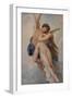 'Cupid and Psyche', 1889, (1938)-William-Adolphe Bouguereau-Framed Giclee Print