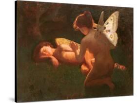 Cupid and Psyche, 1898-Middleton Jameson-Stretched Canvas