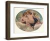 'Cupid and Psyche', 19th century-William Etty-Framed Giclee Print