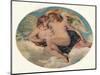 'Cupid and Psyche', 19th century-William Etty-Mounted Giclee Print