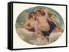 'Cupid and Psyche', 19th century-William Etty-Framed Stretched Canvas