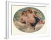 'Cupid and Psyche', 19th century-William Etty-Framed Giclee Print