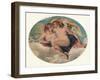 'Cupid and Psyche', 19th century-William Etty-Framed Giclee Print