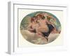 'Cupid and Psyche', 19th century-William Etty-Framed Giclee Print