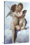 Cupid and Psyche as Infants-William Adolphe Bouguereau-Stretched Canvas