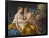 Cupid and Psyche, before 1805-Louis-Jean-François Lagrenée-Framed Giclee Print