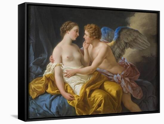 Cupid and Psyche, before 1805-Louis-Jean-François Lagrenée-Framed Stretched Canvas