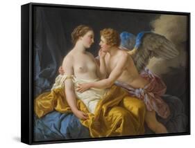 Cupid and Psyche, before 1805-Louis-Jean-François Lagrenée-Framed Stretched Canvas