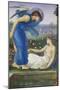 Cupid and Psyche, C.1865 (W/C, Bodycolour and Pastel on Paper Mounted on Linen)-Edward Burne-Jones-Mounted Giclee Print