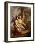 Cupid and Psyche, Kneeling-Eugenio Guglielmi-Framed Giclee Print