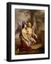 Cupid and Psyche, Kneeling-Eugenio Guglielmi-Framed Giclee Print