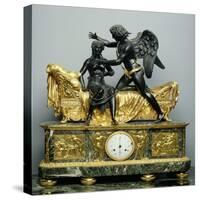 Cupid and Psyche Mantlepiece Clock, 1799-Pierre Philippe Thomire-Stretched Canvas