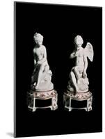 Cupid and Psyche, Sevres Porcelain Group, 1758-Etienne-Maurice Falconet-Mounted Giclee Print