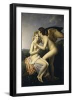 Cupid and Psyche-Francois Gerard-Framed Giclee Print