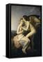 Cupid and Psyche-Francois Gerard-Framed Stretched Canvas