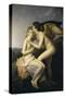 Cupid and Psyche-Francois Gerard-Stretched Canvas