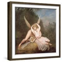 Cupid and Psyche-Antonio Canova-Framed Giclee Print