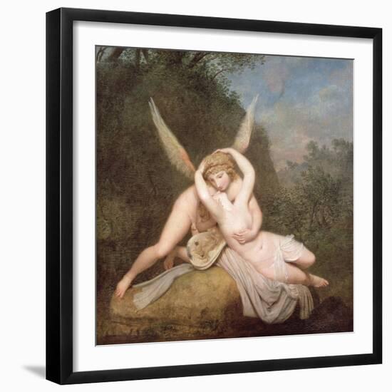 Cupid and Psyche-Antonio Canova-Framed Giclee Print