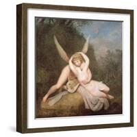 Cupid and Psyche-Antonio Canova-Framed Giclee Print