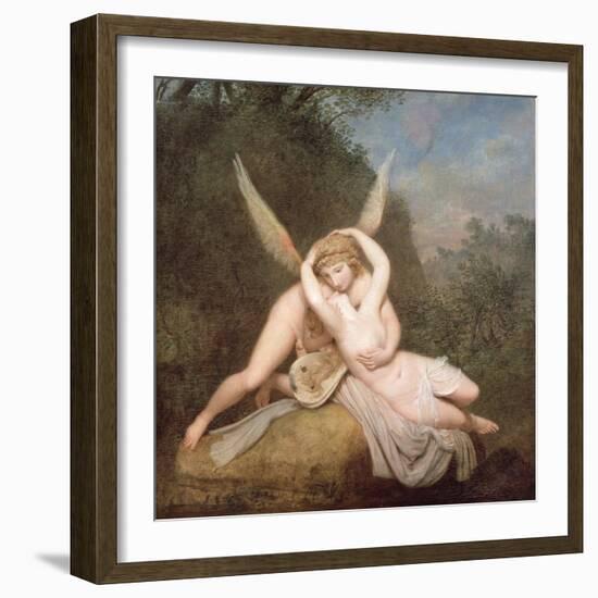 Cupid and Psyche-Antonio Canova-Framed Giclee Print