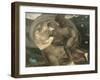 Cupid and Psyche-Edward Burne-Jones-Framed Giclee Print
