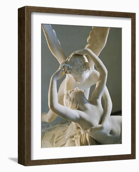 Cupid and Psyche-Antonio Canova-Framed Giclee Print