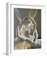 Cupid and Psyche-Antonio Canova-Framed Giclee Print