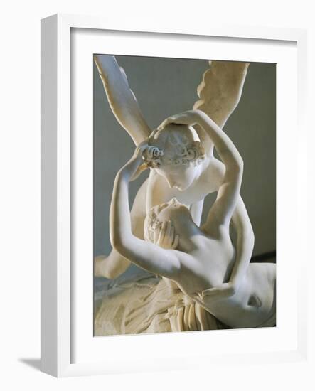 Cupid and Psyche-Antonio Canova-Framed Premium Giclee Print