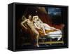 Cupid and Psyche-Jacques-Louis David-Framed Stretched Canvas