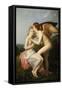 Cupid and Psyche-François Pascal Simon Gérard-Framed Stretched Canvas