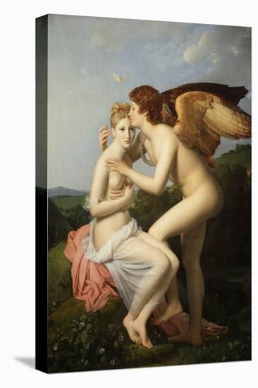 Cupid and Psyche-François Pascal Simon Gérard-Stretched Canvas