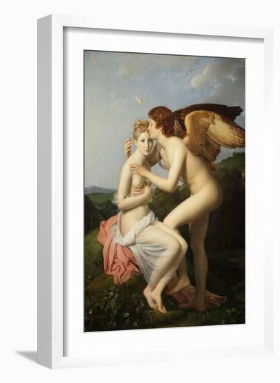 Cupid and Psyche-François Pascal Simon Gérard-Framed Giclee Print