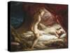 Cupid and Psyche-Vincente Carducho-Stretched Canvas