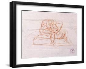 Cupid and Psyche-Antonio Canova-Framed Giclee Print