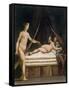 Cupid and Psyche-Bernardo Castello-Framed Stretched Canvas