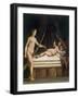 Cupid and Psyche-Bernardo Castello-Framed Giclee Print