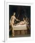 Cupid and Psyche-Bernardo Castello-Framed Giclee Print