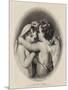 Cupid and Psyche-William Etty-Mounted Giclee Print