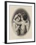 Cupid and Psyche-William Etty-Framed Giclee Print