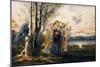 Cupid and the Muses-Gustave Moreau-Mounted Giclee Print