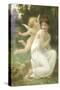 Cupid and Venus-Guillaume Seignac-Stretched Canvas