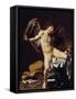 Cupid as Victor, Ca 1601-Caravaggio-Framed Stretched Canvas