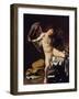 Cupid as Victor, Ca 1601-Caravaggio-Framed Giclee Print