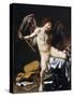 Cupid as Victor-Caravaggio-Stretched Canvas