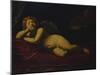 Cupid Asleep-Guido Reni-Mounted Giclee Print